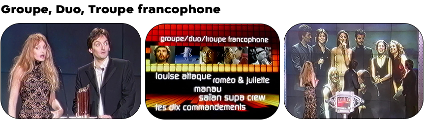 Groupe francophone de l'année