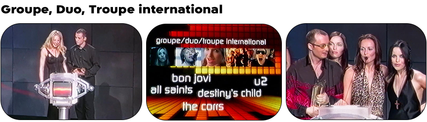 Groupe international de l'année