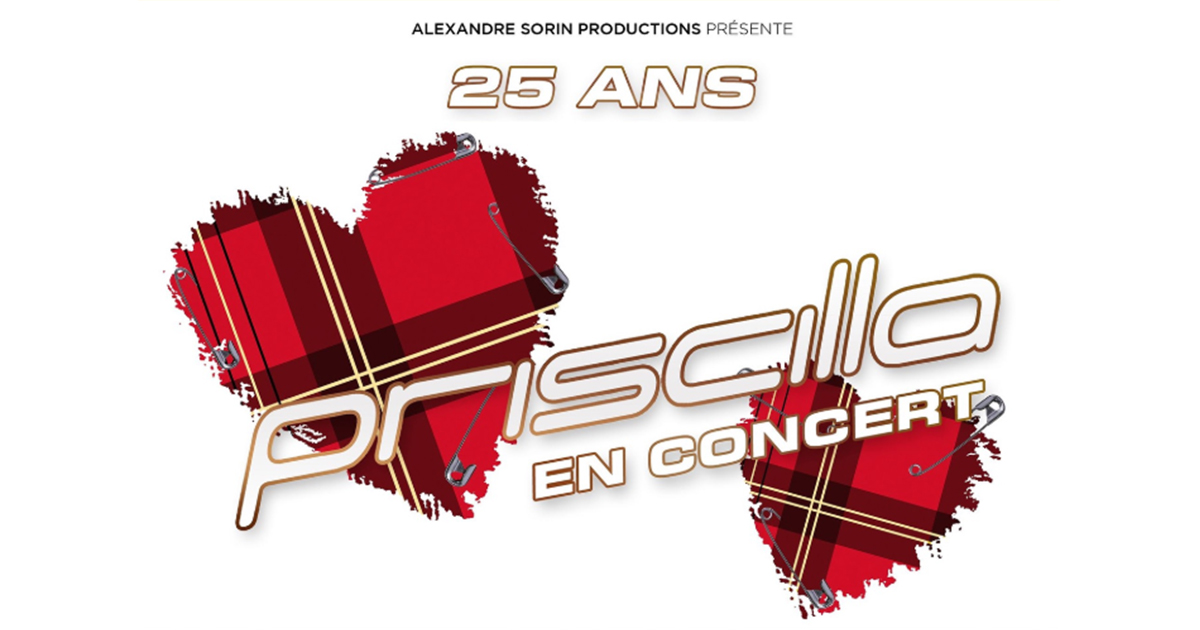 Priscilla fête ses 25 ans de carrière à La Cigale : rendez-vous le 1er février 2026 !
