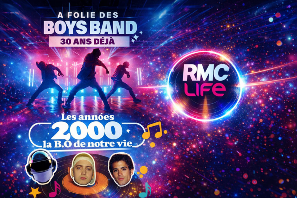 RMC Life s’offre une grande soirée 90/2000 le lundi 22 décembre