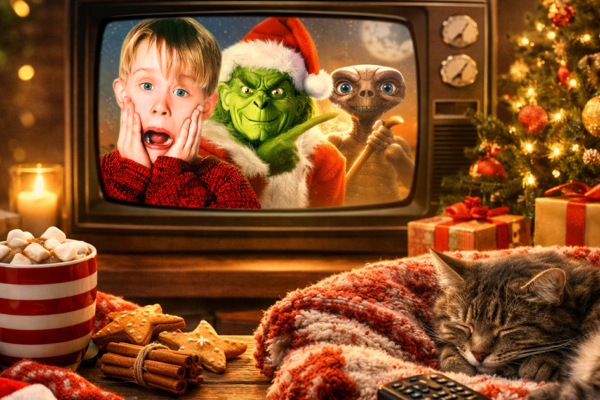 Plaid, chocolat chaud et télé allumée : les programmes cultes de Noël